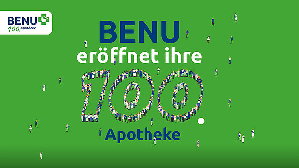 Pharmacies BENU eröffnet 100. Apotheke in der Schweiz