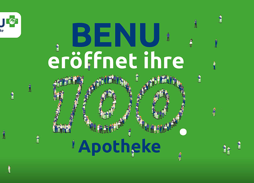 Pharmacies BENU eröffnet 100. Apotheke in der Schweiz