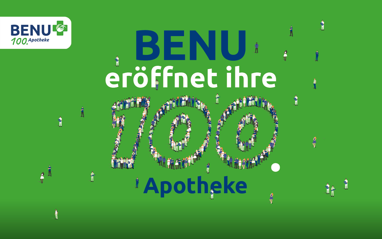 Pharmacies BENU eröffnet 100. Apotheke in der Schweiz